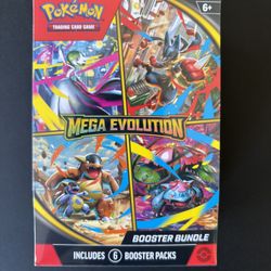 Mega Evolutions Booster Bundle New 