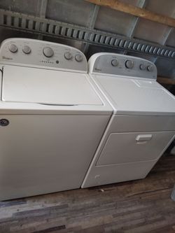 Washer and dryer gas