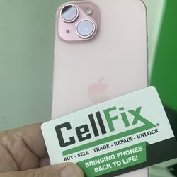 iPhone 15 Frosted Pink 128GB Tmobile 