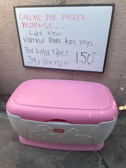 Vintage toy box