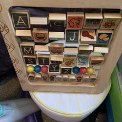 B. Toys (All Wood) Alphabet Stand
