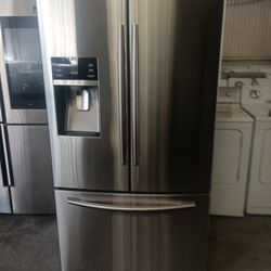 Refrigerator Samsung Everything Is And Good Working Condition 3 Months Warranty Delivery And Install 