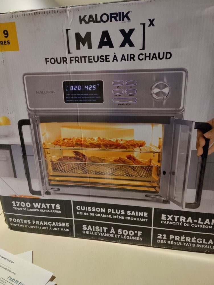 Kalorik 26 Qt Digital Max Air Fryer Oven