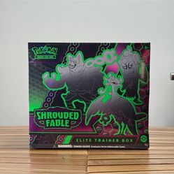 Sealed Pokémon  Shrouded Fable Elite Trainer Box 