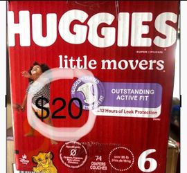 Huggies size 6 read description