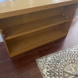 Oak shelf cabinet