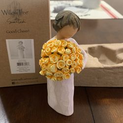 Willow Tree Good Cheer Luck Happiness Family Gift