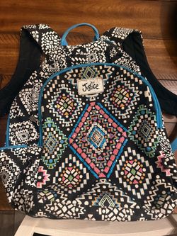 Justice Girls Backpack Aztec Print