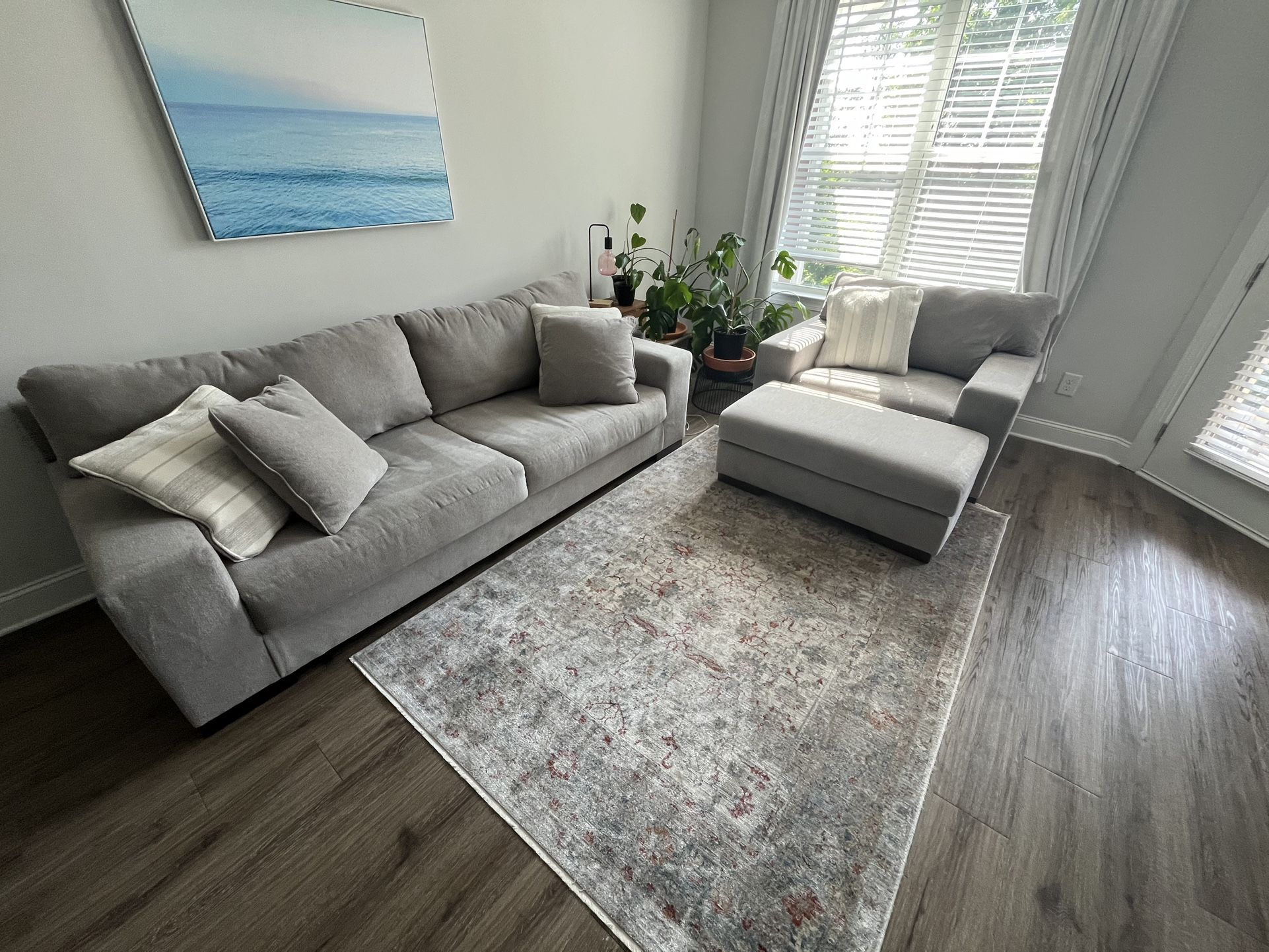 Ashley Furniture Sofa And Chair Set