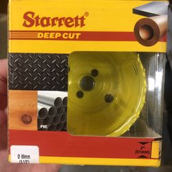 Starrett 3-1/2” bi metal deep cut hole saw