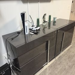 Nightstand TV Sofa