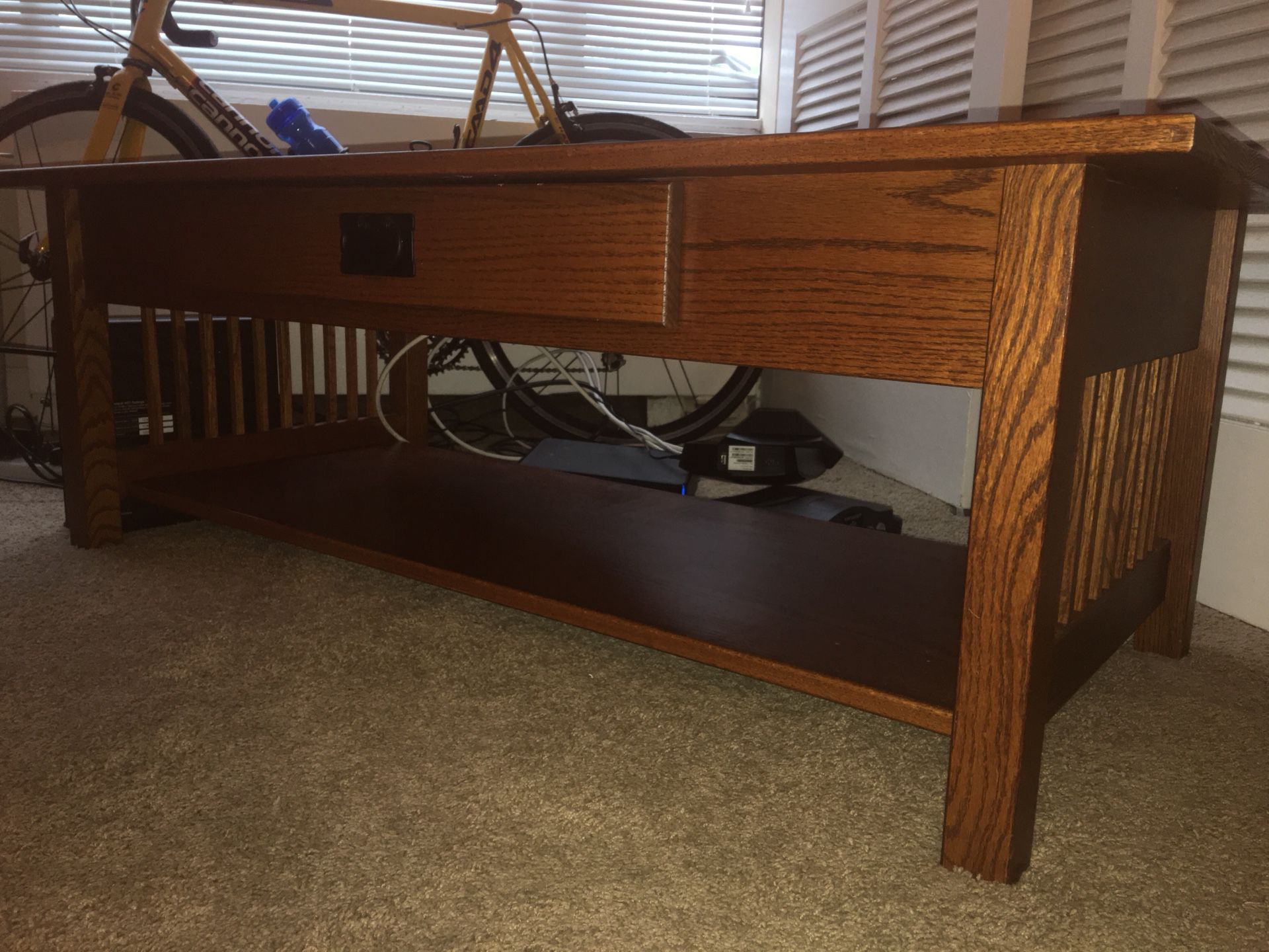 Amish Made Coffee Table and Matching End Tables