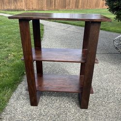 Wood Table Console Stand 