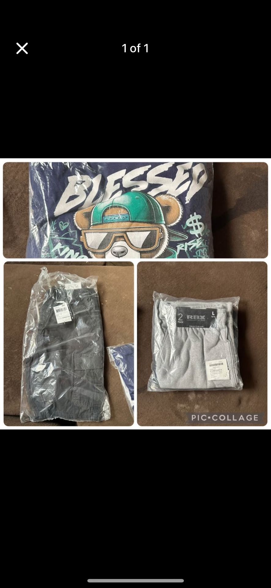 RBX Boys 2-Pack Fleece Shorts - Size L