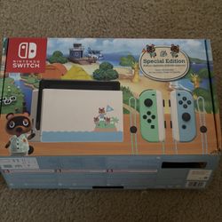 Nintendo Switch Animal Crossing Edition