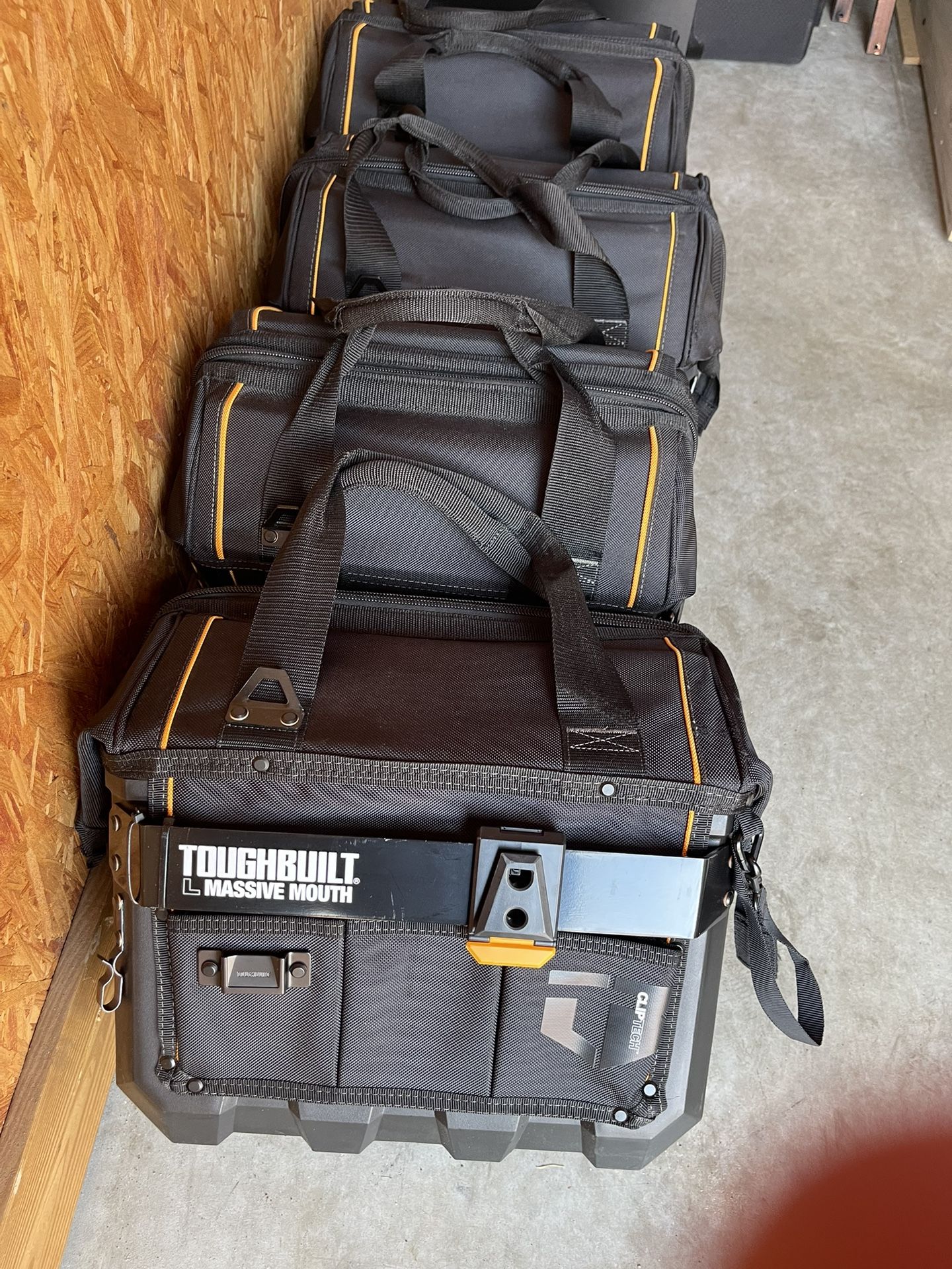 Toughbuilt Massive Mouth Tool Bags