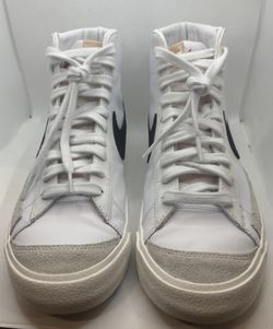 Nike Blazer Mid ’77 Vintage White Black (BQ6806-100, size 10.5)