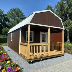 🔥 Shed Gal’s 12’ x 32’ Lofted Barn Cabin