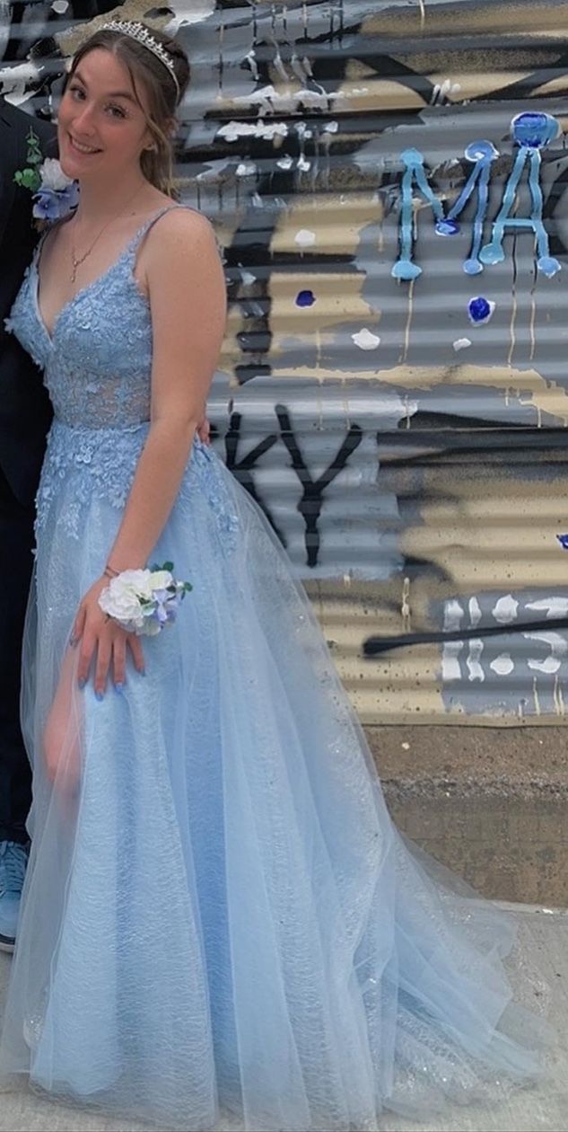 Blue Prom Dress