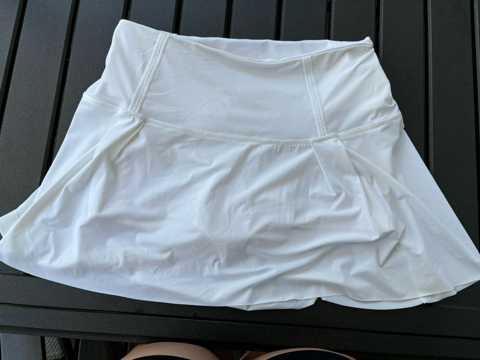 Lululemon White Tennis Skirt Size 8