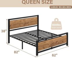 Queen bed 