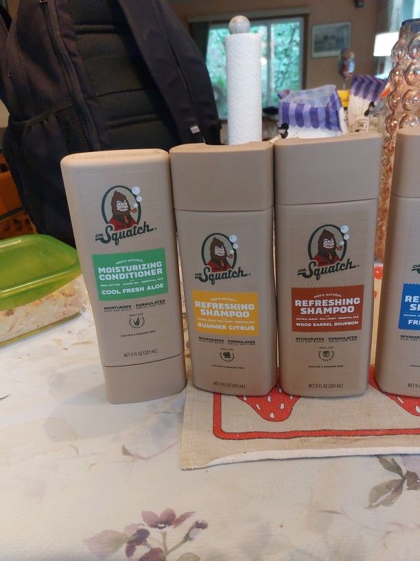 Squash Shampoos One Conditioner