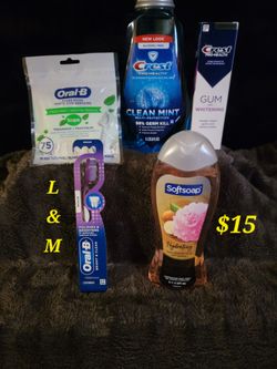SOFTSOAP & ORAL CARE BUNDLE $15