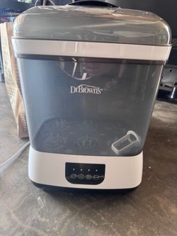 Brown’s Clean Steam Bottle Sterilizer & Dryer.
