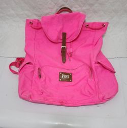 Victoria's Secret PINK Canvas Backpack Vintage