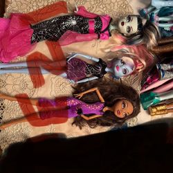 Monster High Dolls / Ever After High Doll / Disney Star Darlings Starland Fashion /Magic Mixies Pixlings Marena Doll /$10 Each 