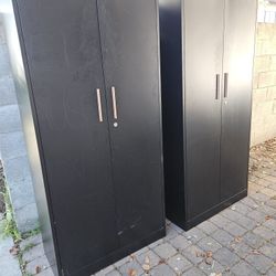 2 Metal Cabinets