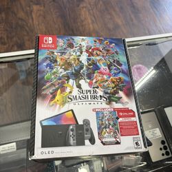 Nintendo Switch OLED (Smash Bros Edition)