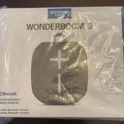 Wonderboom 3 Portable Bluetooth Speaker (brand new)