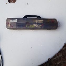 Small Light weight Fishing  Tackle Box With Tackle