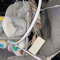 Rocking Chair And Baby Bouncer