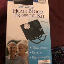 New In Box Self Taking Home Blood Pressure Kit