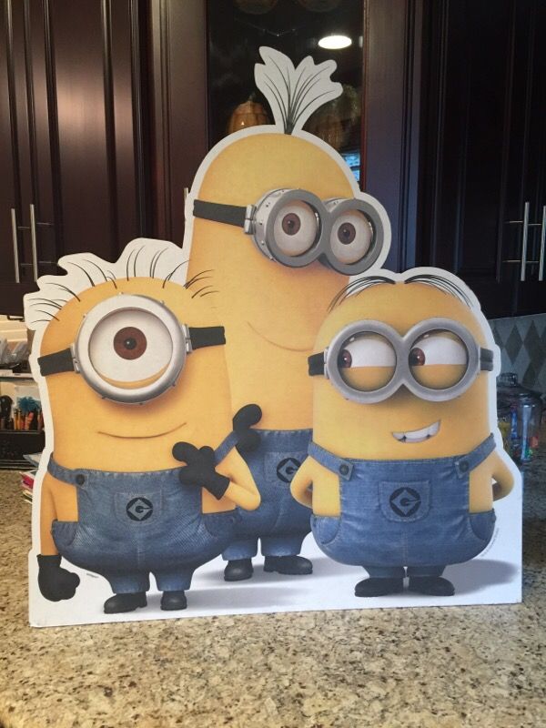 Minions Minion cardboard cut out Birthday life size