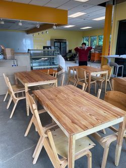 IKEA solid wood table