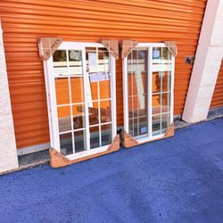 Builders Vinyl Sliding Window, Florida Flange (5/8"), 2 Panel FBC/TDI-AAMA, PG50, DP+50/-50, White Ext/White Int OX (RH) Actual Frame Size 31 -IN x 49