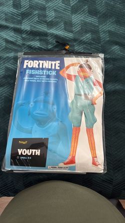 Fortnite fish stick boys costume USED