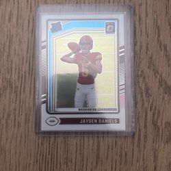 Jaden Daniel’s Rookie Card Optic