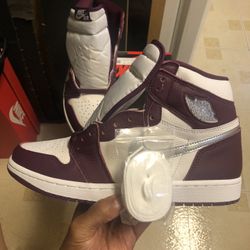 Air Jordan 1 Bordeaux; DS; Size 10