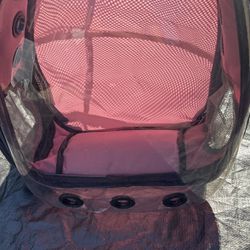 Pink Pet Backpack Carrier