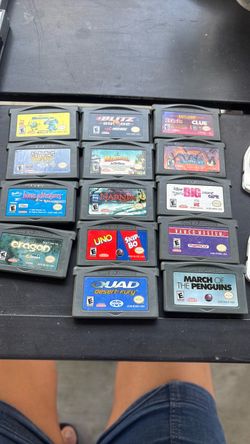 Gameboy Advance games