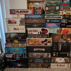 Board Game Lot | Tamashii,Skytear,Star Wars,Apex,Game Of Thrones,Flick Em Up