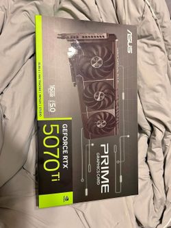 Asus Prime GeForce RTX 5070 Ti 16GB  - Excellent condition
