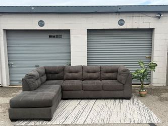 π₯ ASHLEY FURNITURE SECTIONAL ποΈ BEAUTIFUL GRAY L-SHAPE COUCH + FREE DELIVERY π