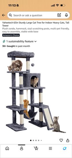 Automatic litter box, Cat tree and cat carrier