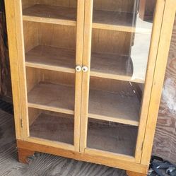 Bookcase With Glass Doors
