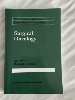 Surgical Oncology Book